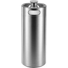 Load image into Gallery viewer, 4L Stainless Steel Growler Mini Keg Beer Growler Leak Proof Top Lid Beer Bottle Home Brewing Making Bar Tool
