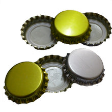 Load image into Gallery viewer, 100pcs! New Beer Bottle Caps metal Iron Capping lid caps with seal cover for Cooler drink beer brewing Wine Making gold silver

