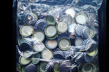 Load image into Gallery viewer, 100pcs! New Beer Bottle Caps metal Iron Capping lid caps with seal cover for Cooler drink beer brewing Wine Making gold silver
